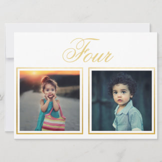 Bruidegom Leeftijd Elegant Klasse Gouden Tafel Num Kaart