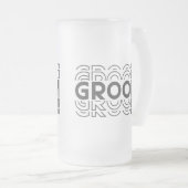 Bruidegom matglas bierpul (Voorkant rechts)
