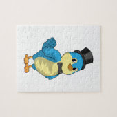 Bruidegom met lint legpuzzel (Horizontaal)