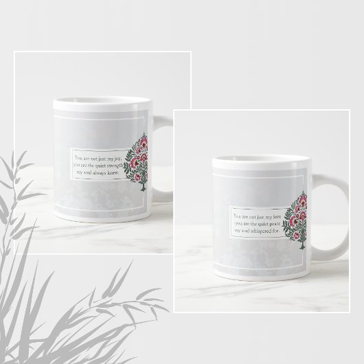 Bruidegom Mok – Jumbo Bloemen Mok - Veelzijdig cad