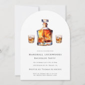 bruidegom om vrijgezellenfeestuitnodiging te zijn kaart (Voorkant)
