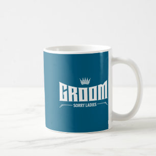 Bruidegom sorry dames trouwen vrijgezellenfeest ca koffiemok