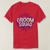 Bruidegom Squad 2 T-shirt (Design voorkant)