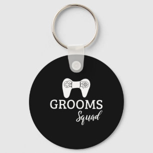 Bruidegom Squad Trouwfeest Bachelorfeest Trouwfees Sleutelhanger