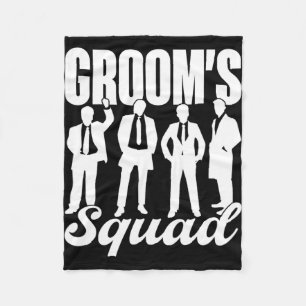 Bruidegom Team Bruid Bruidegom Party Bachelor  Fleece Deken