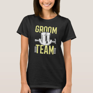 Bruidegom Team Bruidsjonker Jonggezellenfeest Verl T-shirt