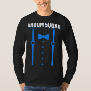 Bruidegom Team Bruidsjonkers Huwelijk Vrijgezelle T-shirt