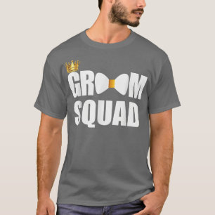 Bruidegom Team Trouwfeest Bachelor Party Funny Bru T-shirt