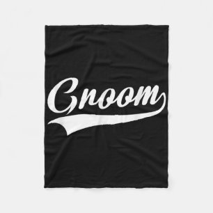Bruidegom - vrijgezellenfeest - Trouwen  Fleece Deken