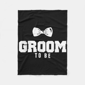 Bruidegom Wordt Bachelorfeest  Fleece Deken