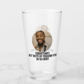 Bruidegom's Laatste Smaak van Vrijheid Tour Bache Glas (Achterkant)