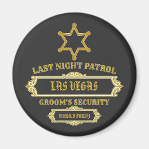 Bruidegom's Security Laatste Nacht Patrouille