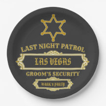 Bruidegom's Security Laatste Nacht Patrouille