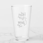 Bruidegom's vader glas (Achterkant)
