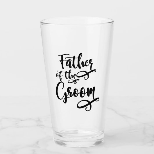 Bruidegom's vader glas (Voorkant)