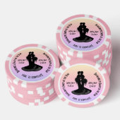 Bruiden Bachelorette Party Poker Chips (Opstapeling)