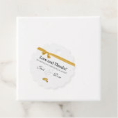  bruiden Gay bruiloft met foto dank u Bedankjes Labels (In situ)