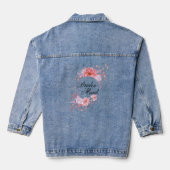 Bruiden Maid - Denim jas Jacket (Achterkant)