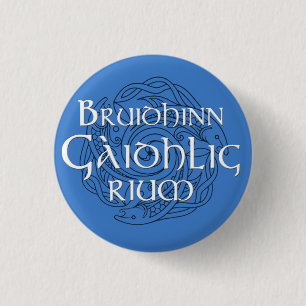 Bruidhinn Gàidhlig rium! Ronde Button 3,2 Cm