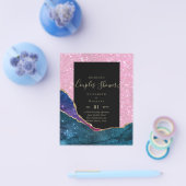 BRUIDJESSHOWER VOOR KOPPELS - AGATE Goud Flyer (Enkel)