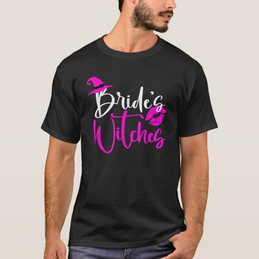 Bruid's Babes Bruid Squad Bachelorette Party Bruid T-shirt (Voorkant)