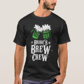 Bruids Brouwers Bemanning St Patricks Day Bachelor T-shirt (Voorkant)