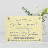 Bruids Brunch Bruids Douche Uitnodigingen (Staand voorkant)