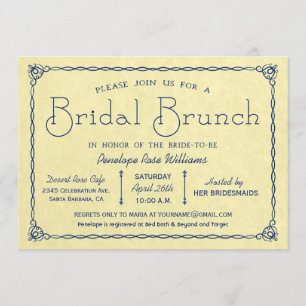 Bruids Brunch Bruids Douche Uitnodigingen