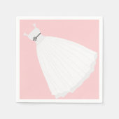 Bruids Brunch Napkins Servetten (Voorkant)