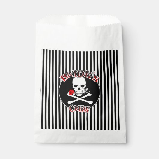 Bruid's Crew Favor Tassen Bedankzakje (Voorkant)