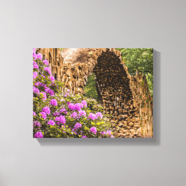 Bruids de Kunst van de brug personaliseert het Lot Canvas Afdruk