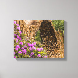 Bruids de Kunst van de brug personaliseert het Lot Canvas Afdruk