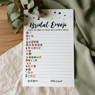 Bruids-emoji-spel met antwoorden Bruids-shower-spe