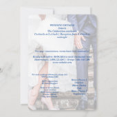 Bruids feest viering uitnodiging (Achterkant)