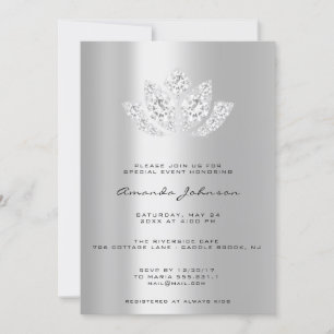 Bruids Huwelijk Lotus Mandala Kristal  Kaart