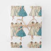  bruids inpakpapier (In situ)