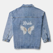 Bruids Jean jas Denim Jacket (Achterkant)
