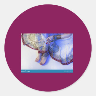 Bruids Oosterse Sieraden Ronde Sticker