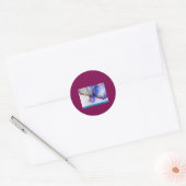 Bruids Oosterse Sieraden Ronde Sticker (Envelop)