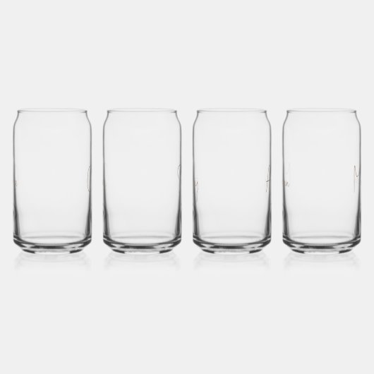 Bruids Party bruidsmeisje aangepaste naam Blikvorm Glas (Rechts)