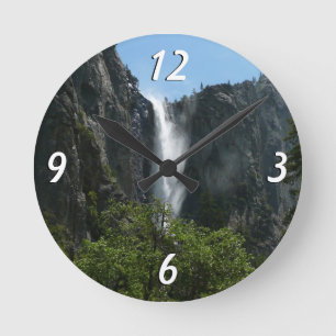 Bruids sluier waterval in Yosemite National Park Ronde Klok