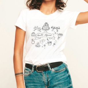 Bruids-Squad Trouwfeest Teken T-Shirt
