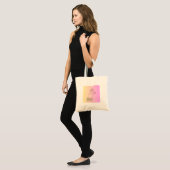 Bruids Tas - roze en geel (Voorkant (model))