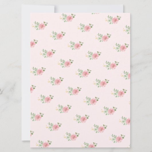 Bruids Tea Party zou ze liever spel Kaart (Achterkant)