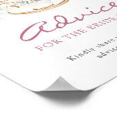 Bruids Thee Advies Poster (Hoek)