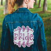 Bruids vrouwen denim jacket