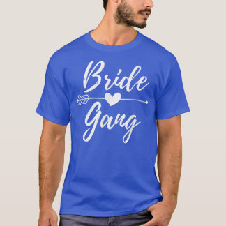 Bruidsbende Schattige Matching Voor Bachelorette F T-shirt