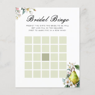 Bruidsbingo Perfect Pear Bruidsfeest Spel