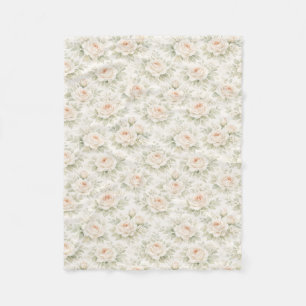 Bruidsbloempatroon Fleece Deken