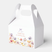 Bruidsboeket Bruidsshower Favor Doos Bedankdoosjes (Achterkant)